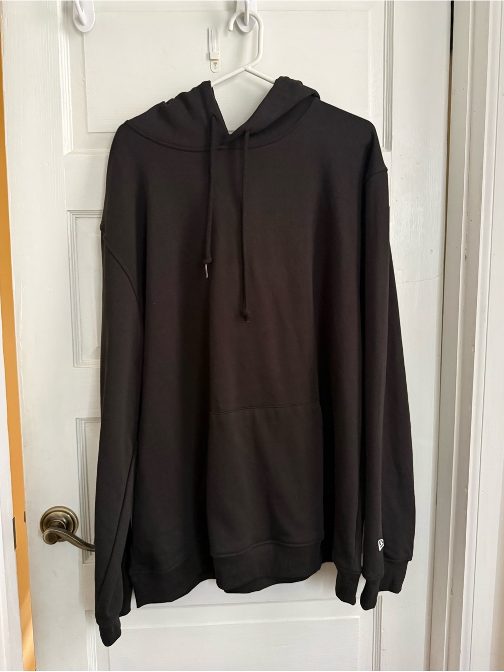 New era Men's Black Sweater - Classic Crew Neck. Never worn!